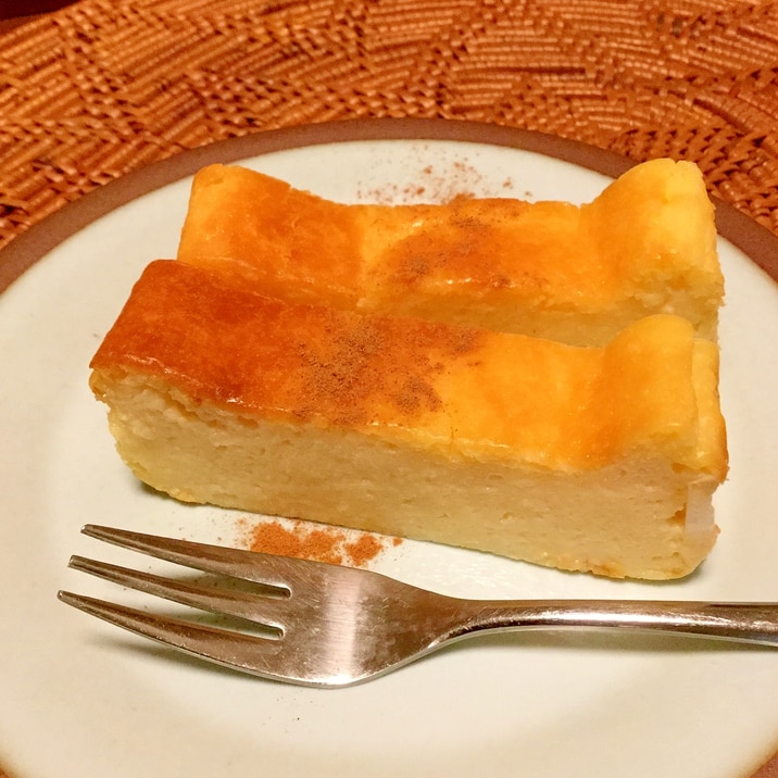 混ぜるだけ♪スティックチーズケーキ